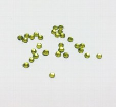 Клеевые стразы круглые с гранями RS SS16 оливковый (olivine) 144 шт.