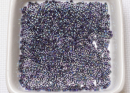 Бисер Япония MIYUKI Delica цилиндр 10/0 5 г DBM-0059 светло-фиолетовый с цветной линией радужный